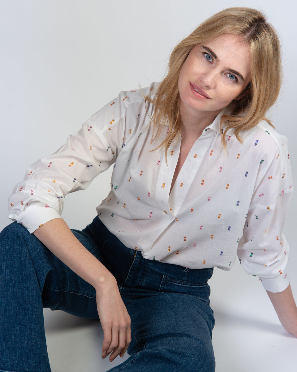 Spot Relaxed Blouse