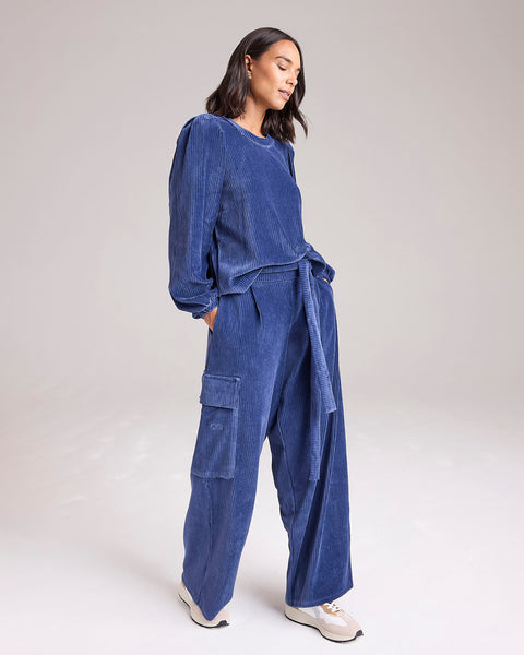 Marley Wide Leg Cargo Trouser