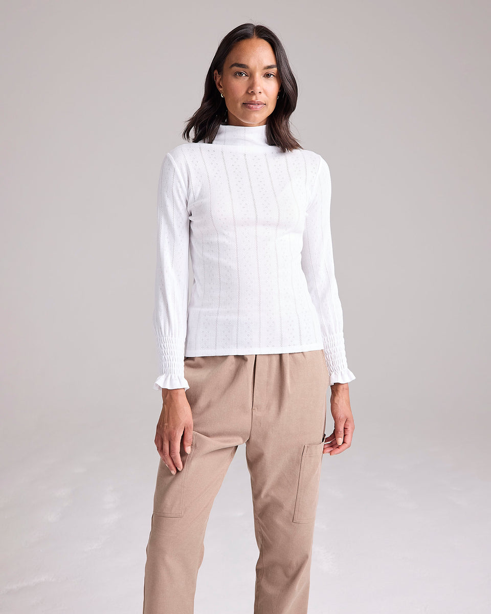 Campion Pointelle Top