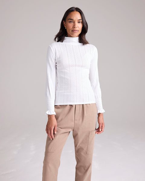 Campion Pointelle Top