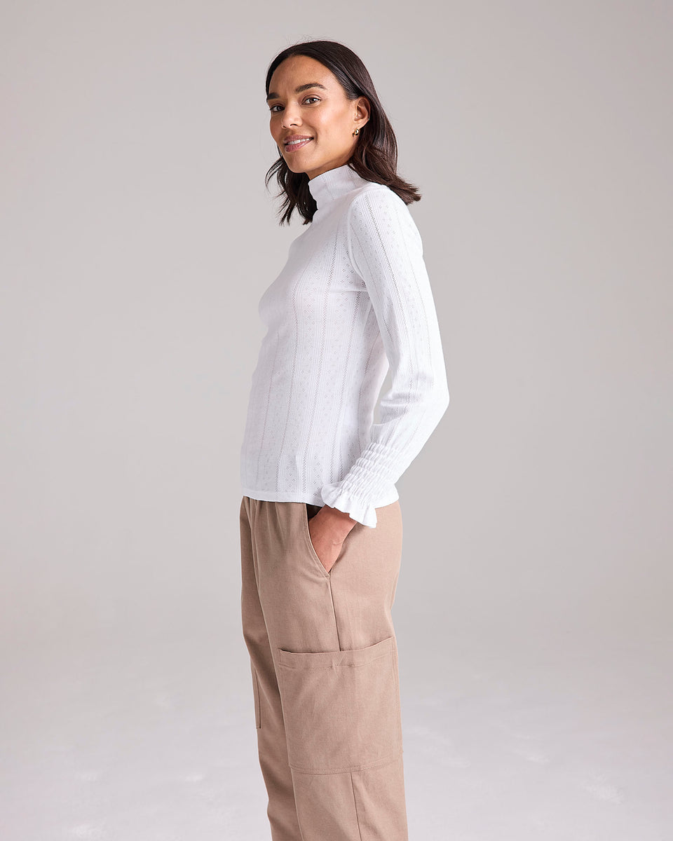 Campion Pointelle Top