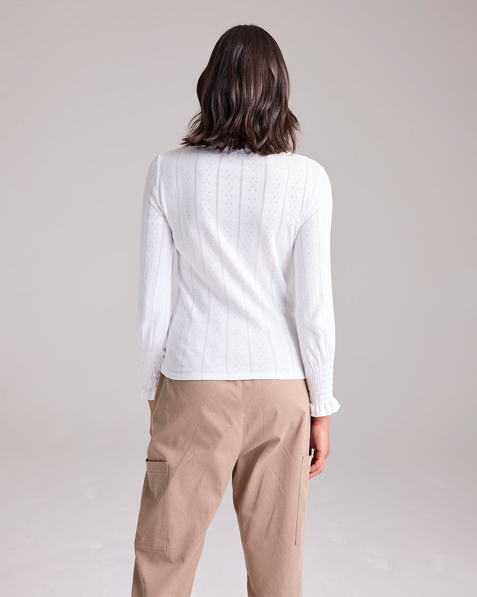 Campion Pointelle Top