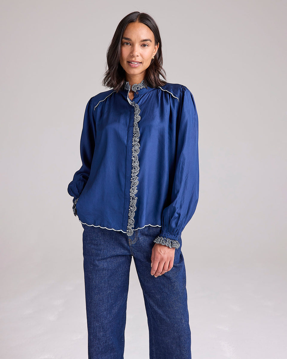 Cove Silk Blouse