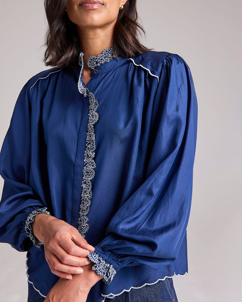 Cove Silk Blouse