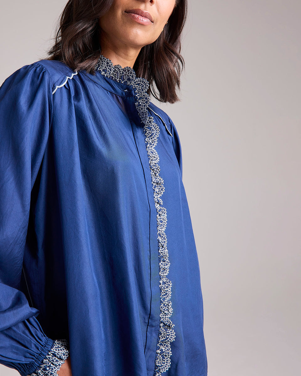 Cove Silk Blouse