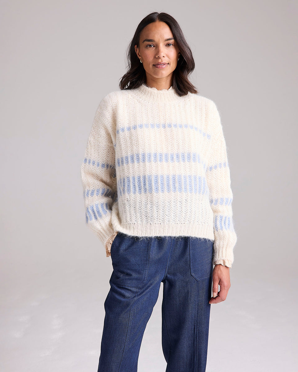 Multi Stripe Italian Jumper