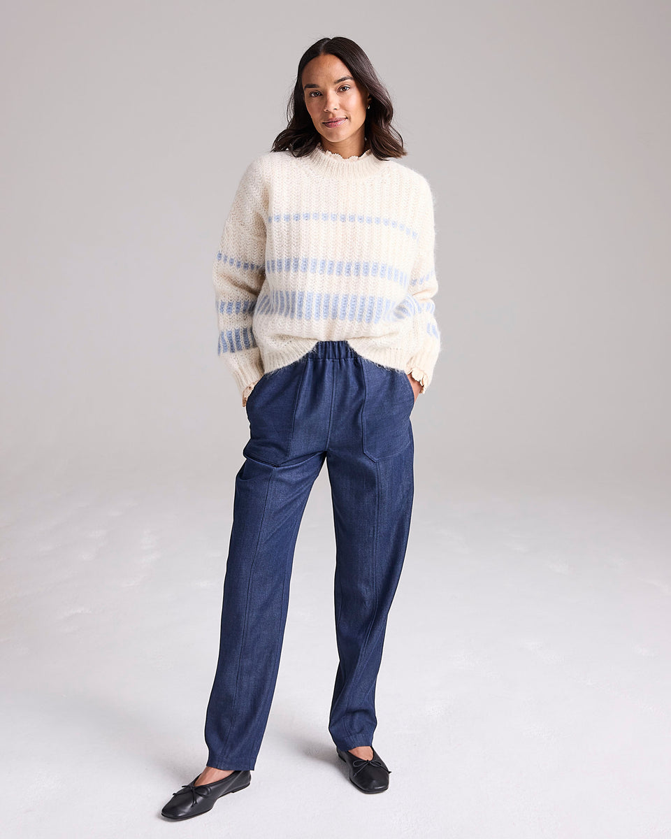 Multi Stripe Italian Jumper