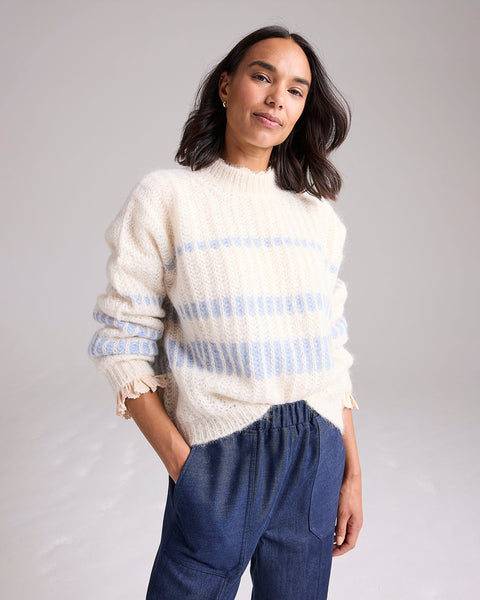 Multi Stripe Italian Jumper
