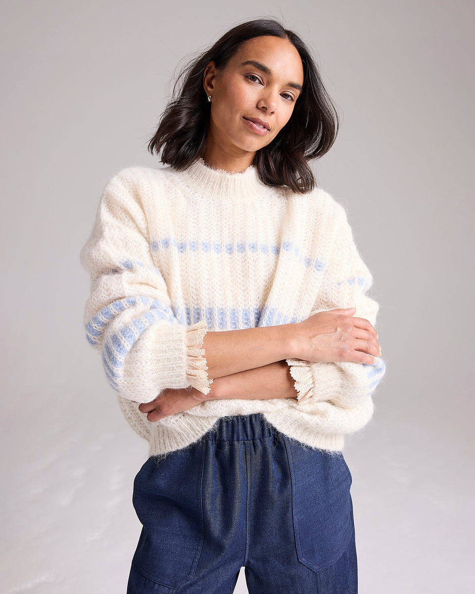 Multi Stripe Italian Jumper