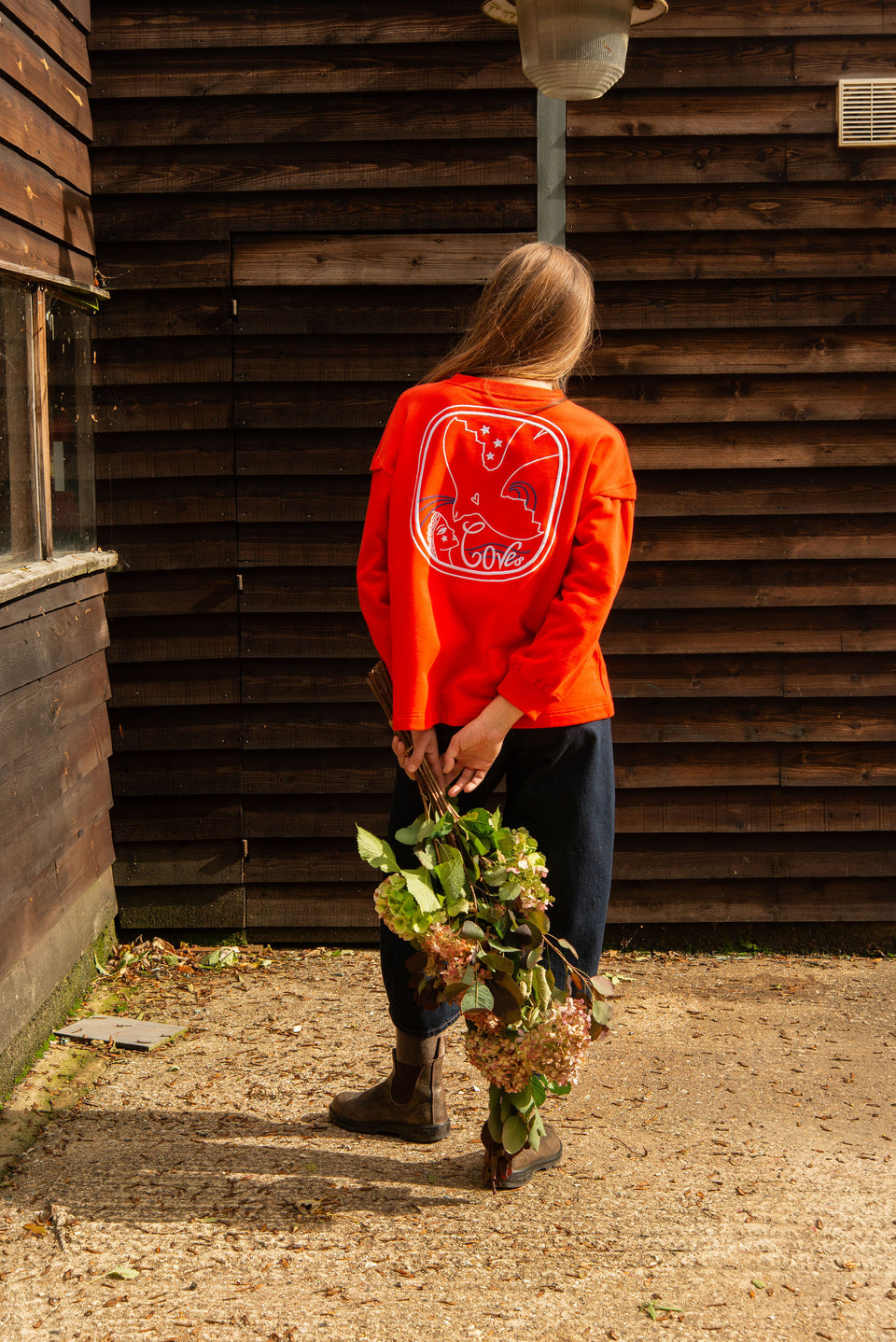 Mirror Spirit Longline Sweatshirt