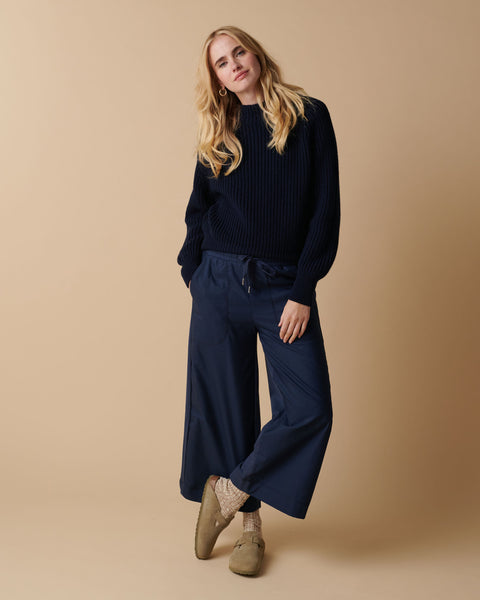 Dusk Merino Fishermans Sweater
