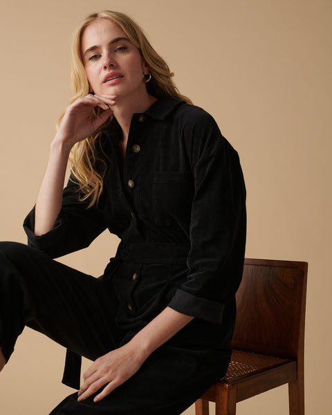 Cari Cord Jumpsuit