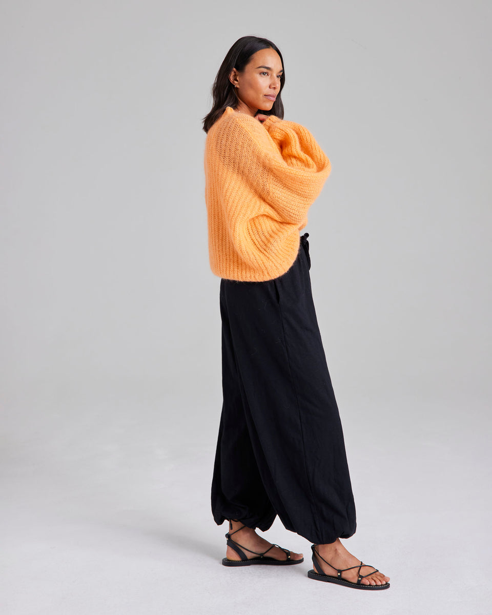 Sia Italian Textured Jumper with Snood