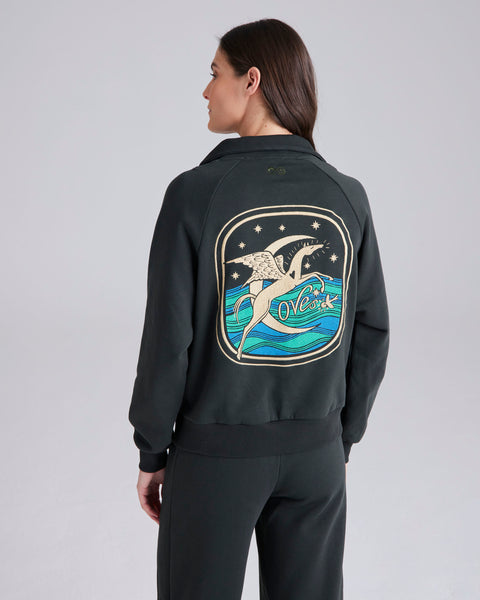 Rosetta Embroidred Sweatshirt