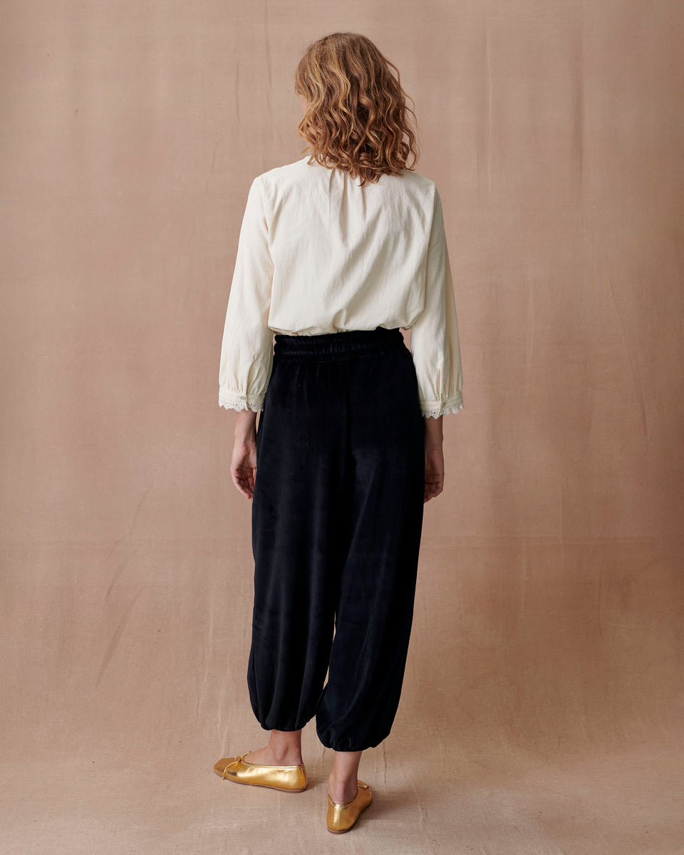 Hareem Velour Trouser
