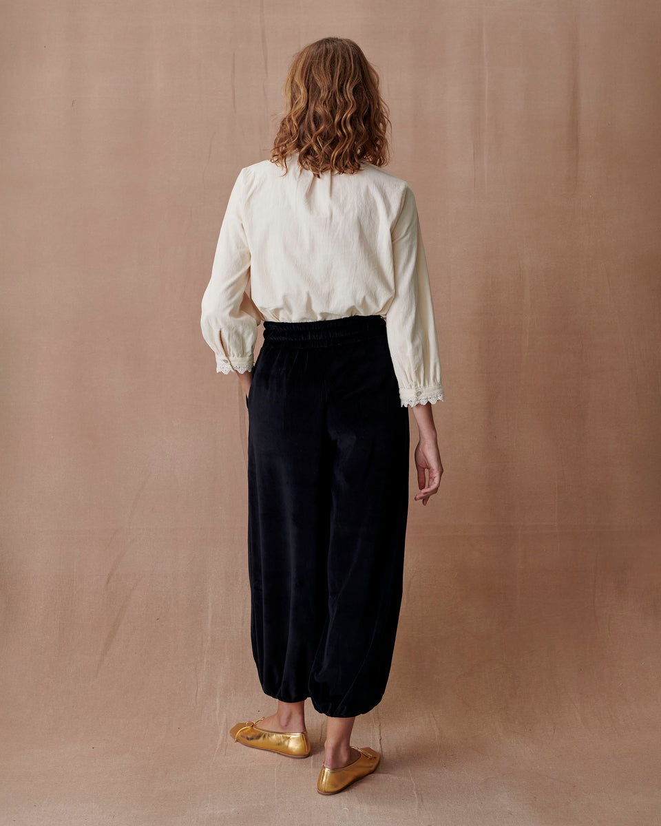 Hareem Velour Trouser