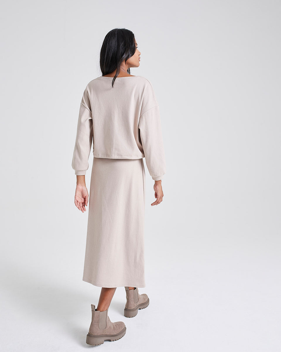 Ripple Ribbed Skirt