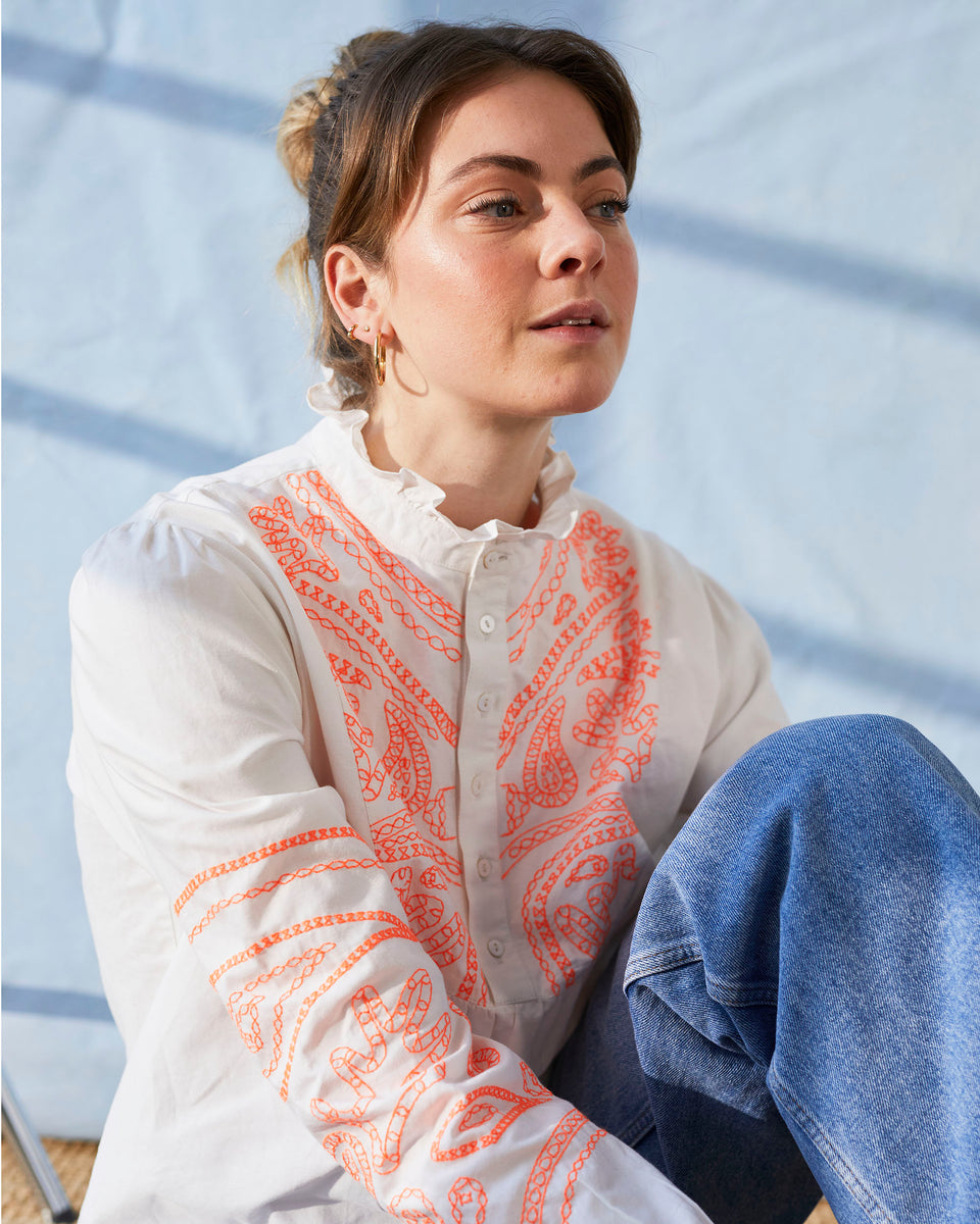 Chloe Embroidered Blouse