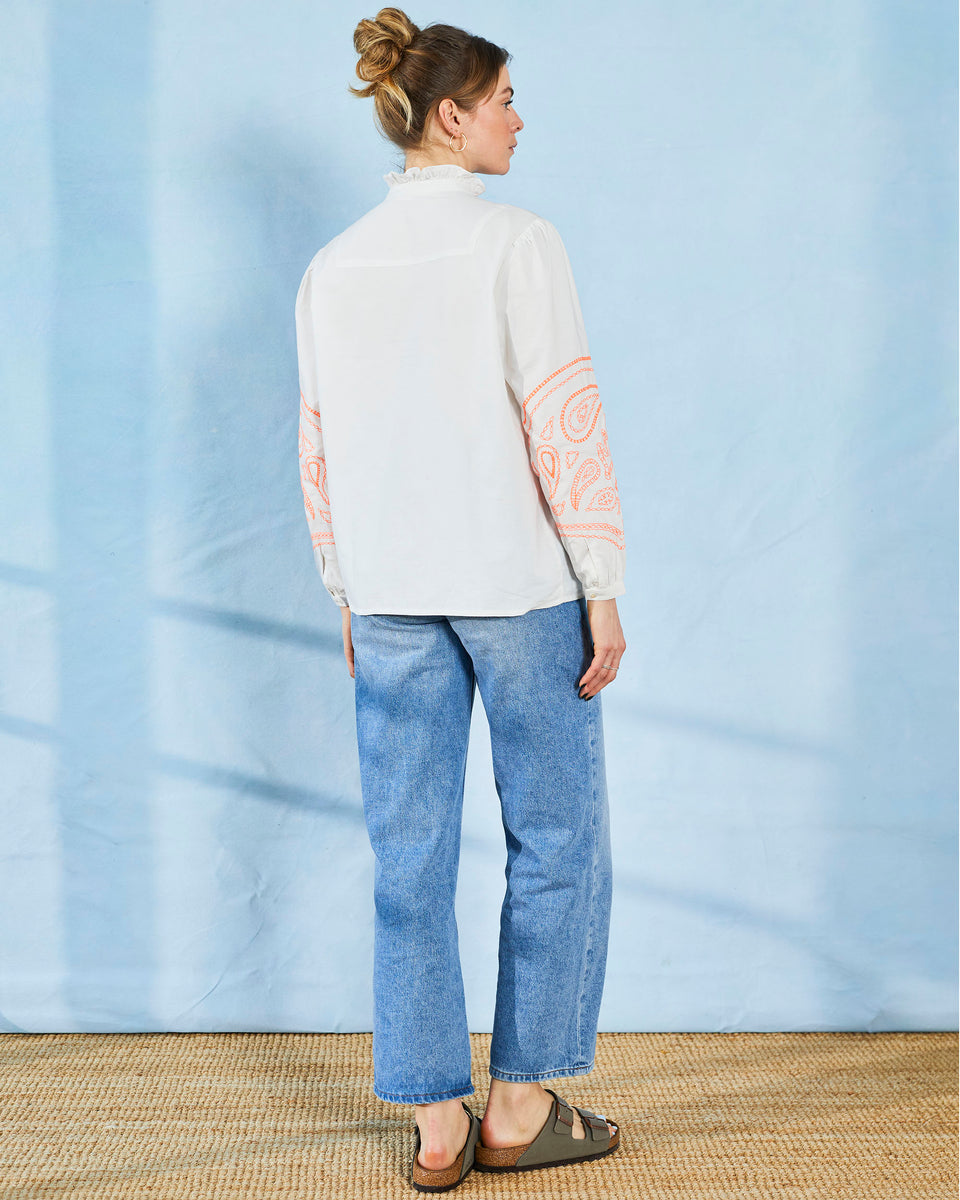 Chloe Embroidered Blouse