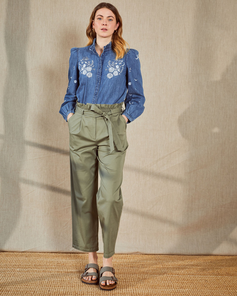 Anchor Denim Blouse