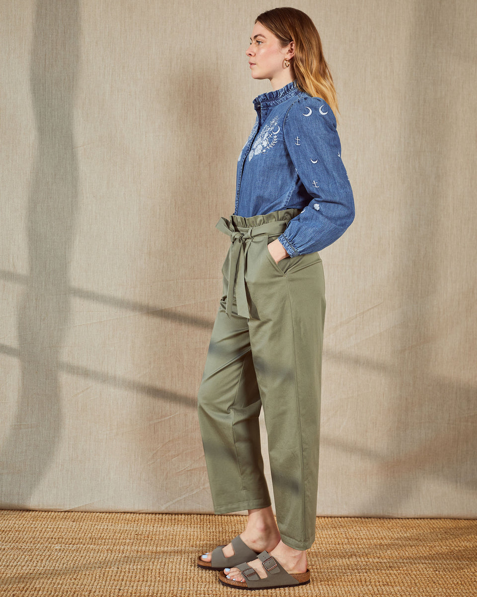 Anchor Denim Blouse