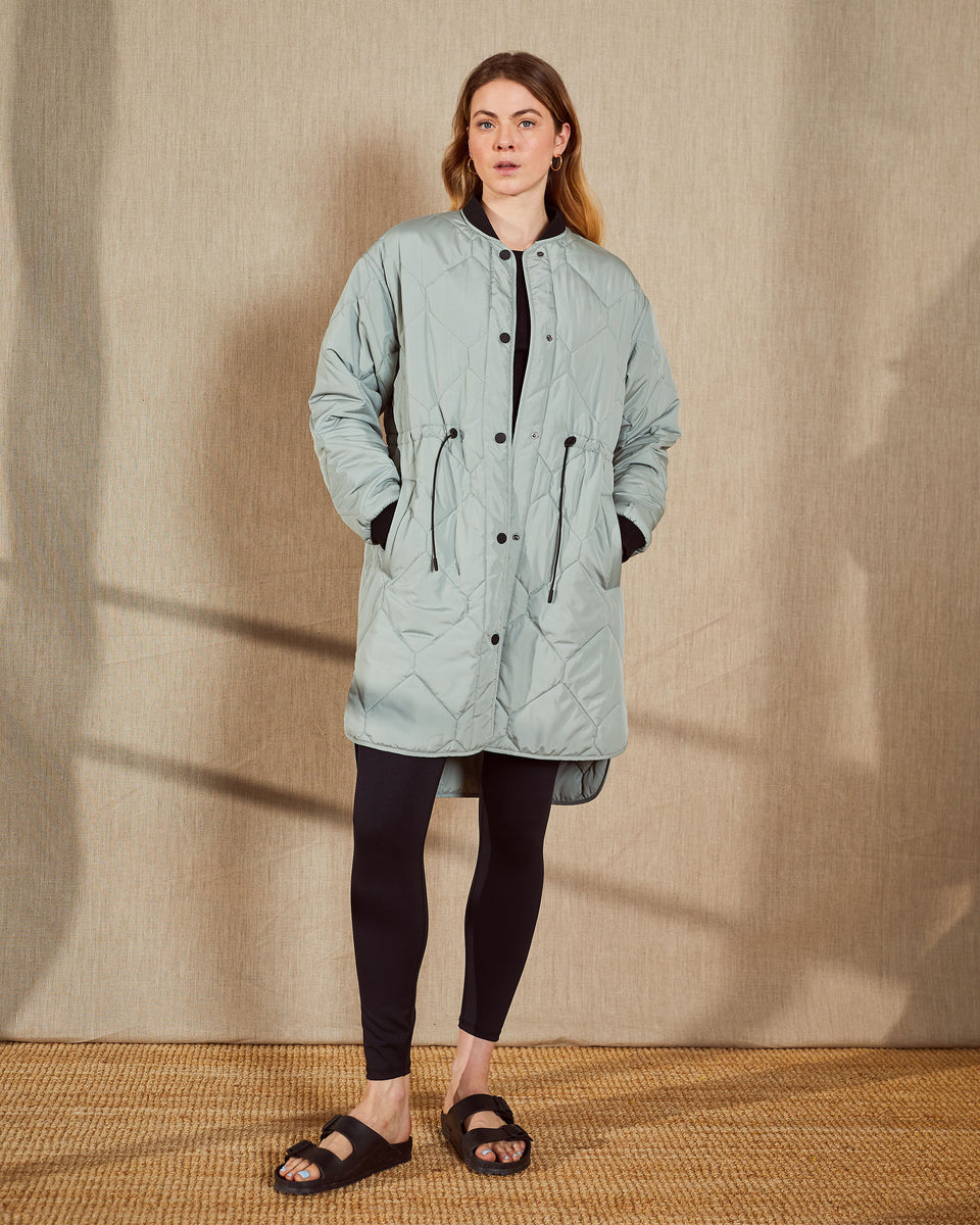 Star Lightweight Quilted Coat