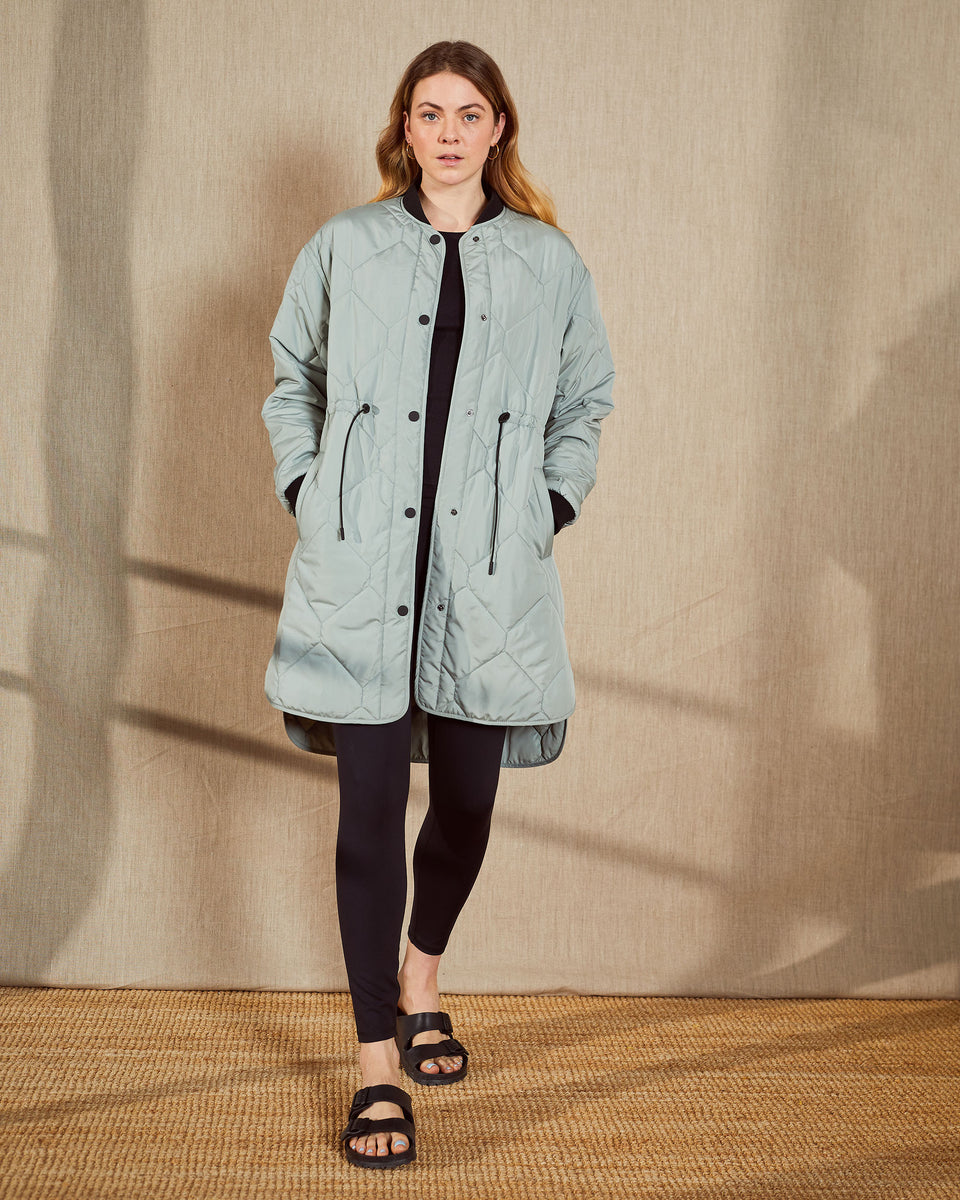 Star Lightweight Quilted Coat