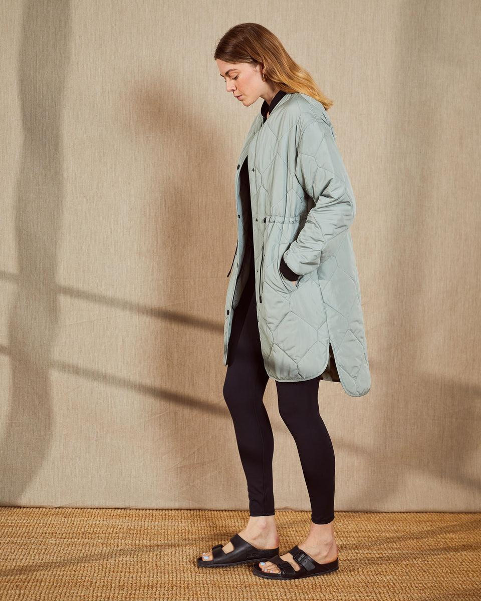 Star Lightweight Quilted Coat