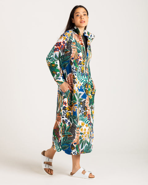 Tilda Half Zip Sweatdress