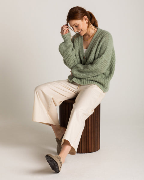 Sirena Italian Textured Cardigan